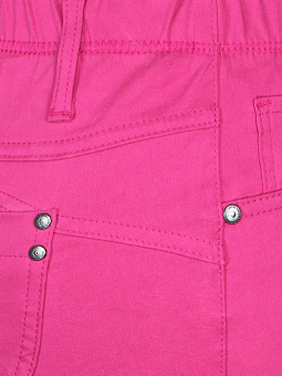 Zhenzi TWIST - Pinke capri bukser i viskose med stretch