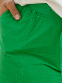 Zhenzi AMIN - Grønne shorte i 100% bomuld